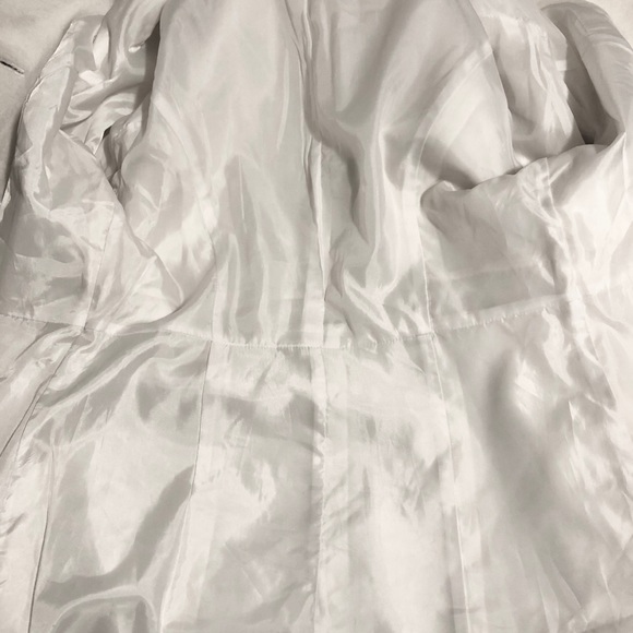 Angora wool ivory coat M - Picture 3 of 12